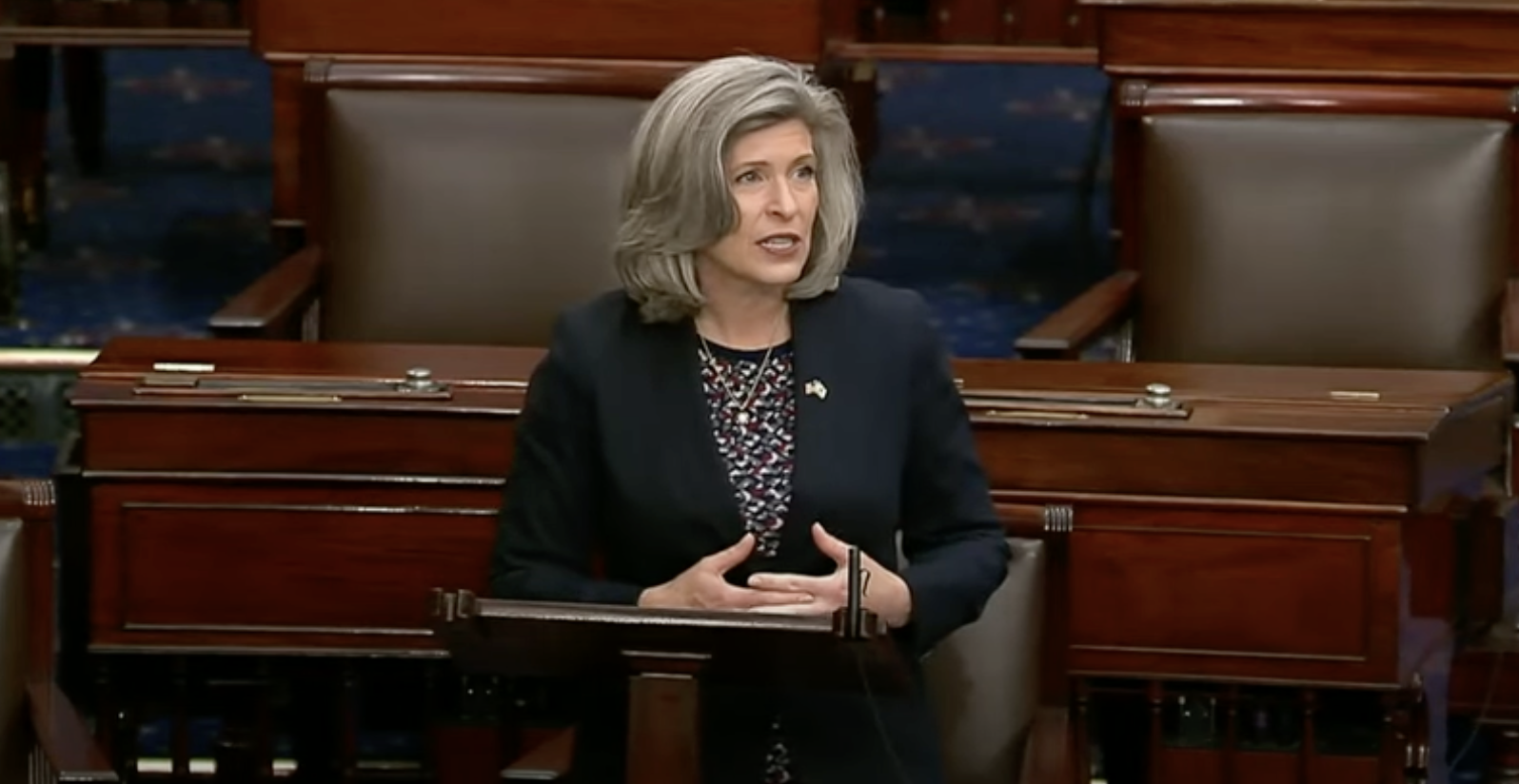 Ernst Slams Senate Democrats Floor Speech SS